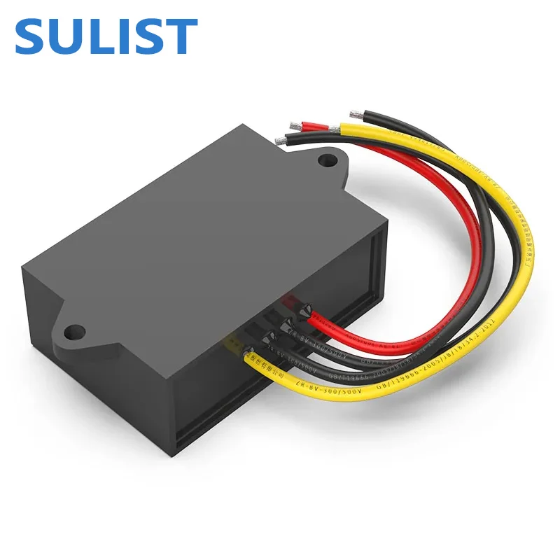 SULIST car 10-36V to 12V13.8V/15V/19V20V/24V voltage regulator DC to DC buck-boost power supply regulator module 8AWaterproof