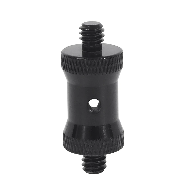 Reinforced 1/4 to 1/4 3/8 inch Tripod Converter Adapter Screw Male Female Bracket for DSLR Camera Flash Lights Mic Conversion