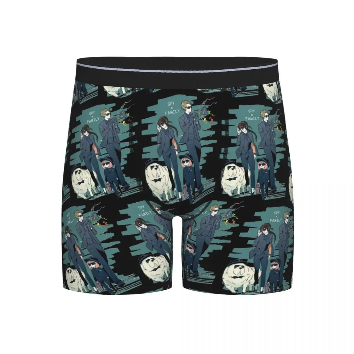 

Длинные трусы-боксеры, шорты Spy X Family - Anya - Yor - Loid Forger, мужское мягкое нижнее белье для Homme Man Boyfriend Gift