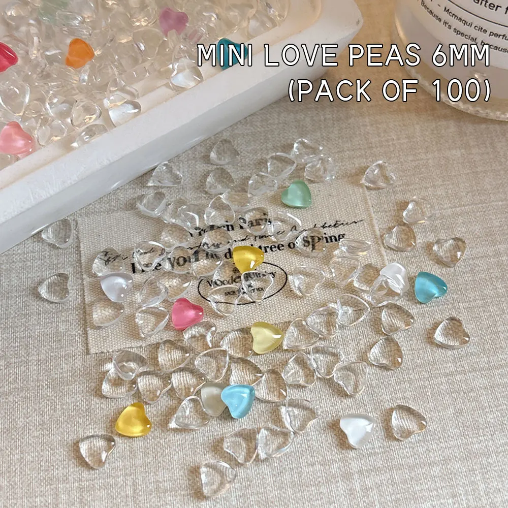 KANIU 20-100 Stück Glas-Farbkarte für Nägel, verschiedene Formen, 3D-Maniküre-Bohnen-Farbkarte, Gel-Lack-Musterbrett, Maniküre-Werkzeug – Detail 8