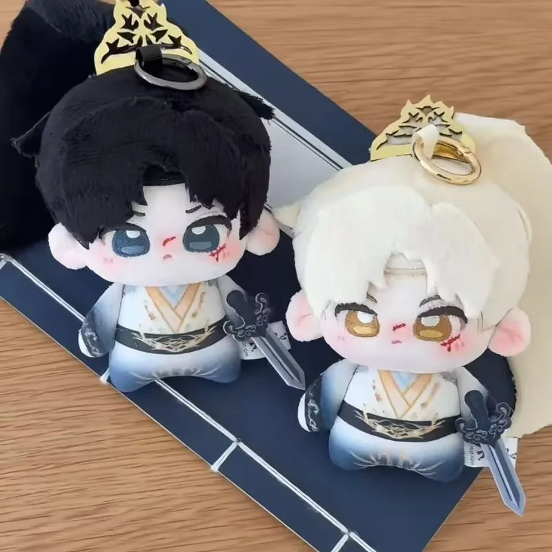 【한정 기간 단체 구매 】 티안 디 지안 신 청 이 왕 콴 푸 구이 속성 10cm 면 인형 Q버전 슈퍼 귀여운 인형