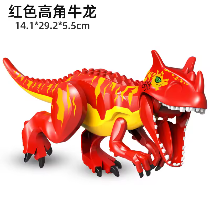Jurassic World 3 Brutal Raptor Building Blocks Dinosaur Bricks Tyrannosaurus Indominus I-Rex Assemble Toy For Children - Image 74