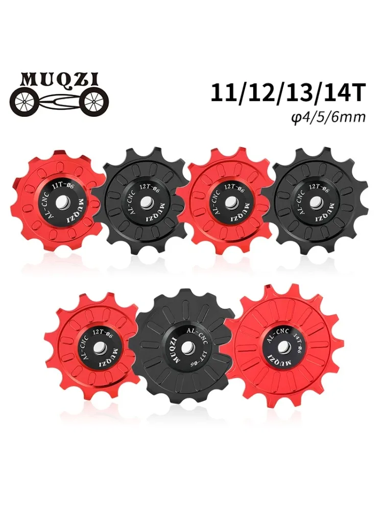 AliExpress MUQZI Ceramic Jockey Wheels 11T 12T 13T 14T Pulley Wheel For 7-11 Speed Bike Rear Derailleur Pulley