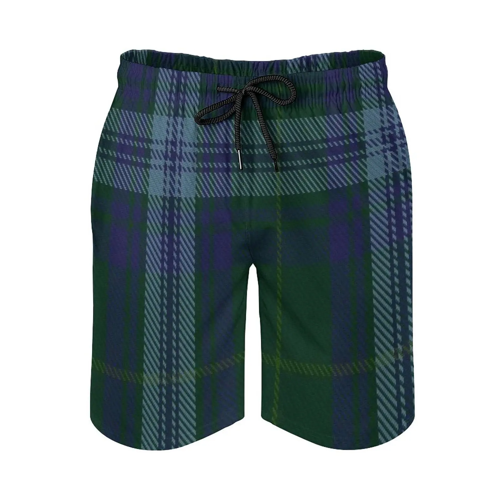 

Jones Of Wales Clan Family Tartan New Mens Swim Shorts Quick Dry Beach Board Swimwear Fashion Volley Shorts Total Tartan Blue