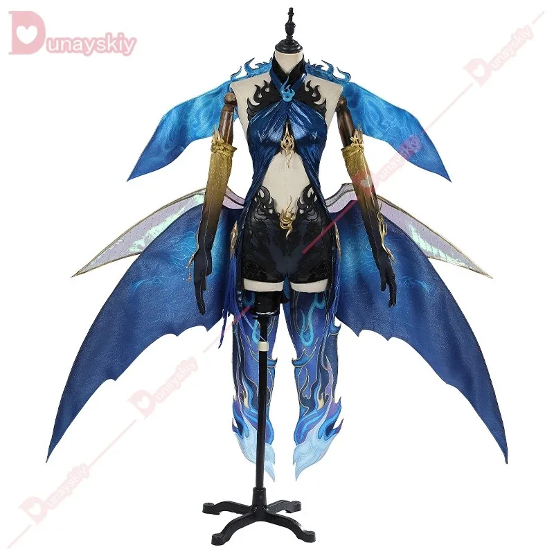 CyGame Naraka Bladepoint Wandering Firefly Cosplay Costumes Zai Ji Cosplay Ji Yingying Cosplay Costumes and Cosplay Wig