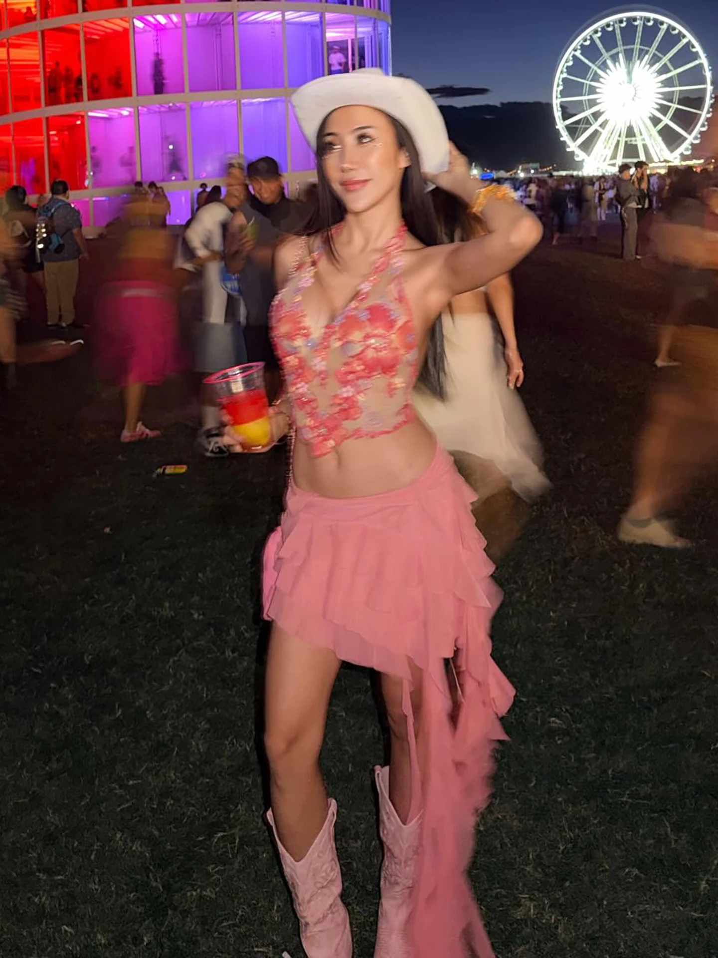 

Nibber Summer Ruffles Tassel Skirt Women Tierred Elastic Waist Sweet Style Music Festival Fashion Party High Street Sweetwear