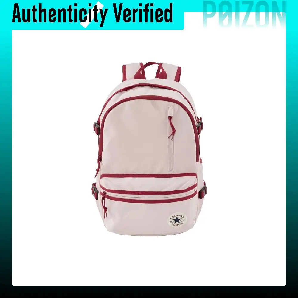 Sac à dos Converse Straight Edge en polyester pour femme, rose, UA5797-AJK