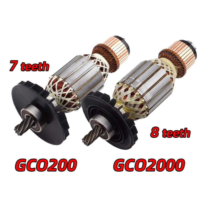 220-240V Armature for Bosch Rotor GCO200 TCO2000 GCO2000 2100 Anchor Power Tool Accessories