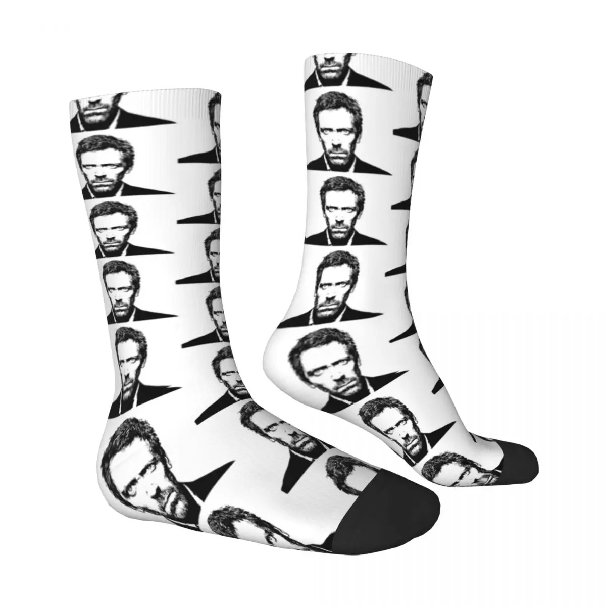 Dr. Gregory House Tomorrowland Unisex Winter Socks Hip Hop Happy Socks street style Crazy Sock