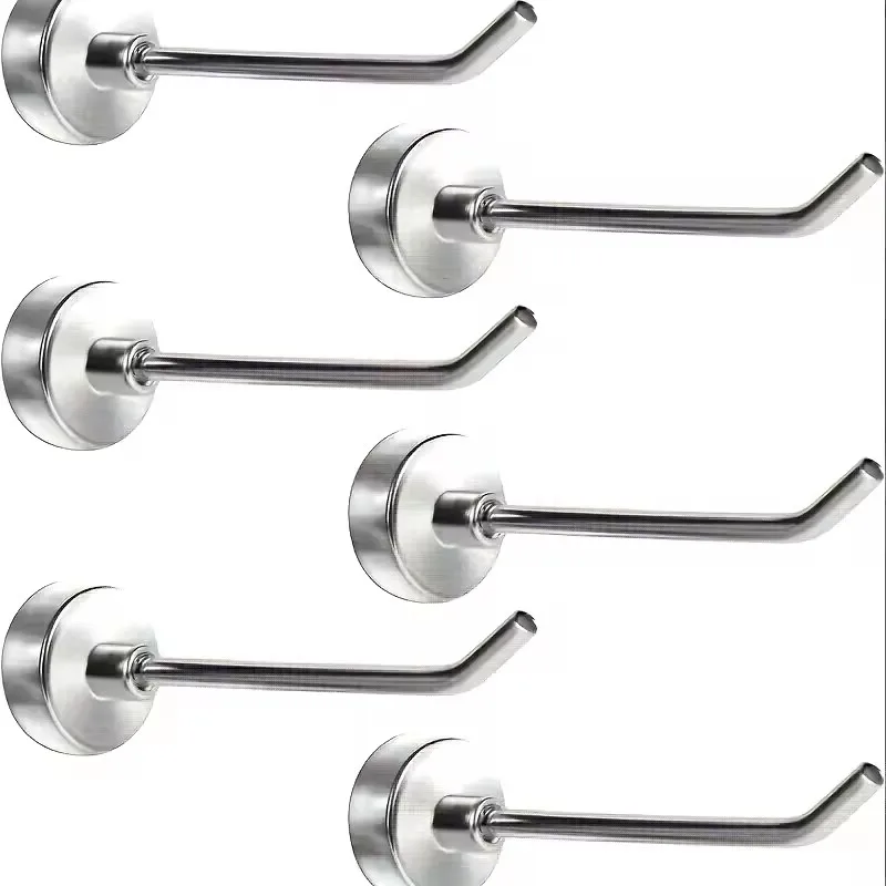 Gancho magnético de 20 peças, gancho magnético resistente, gancho magnético para pendurar, grande gancho magnético de metal, pode ser usado para grelhas