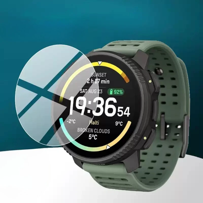 

Защитная пленка для часов Suunto Vertical 2, закаленное стекло для SuuntoVertical2 Vertical2, прозрачная HD, водонепроницаемая защитная пленка