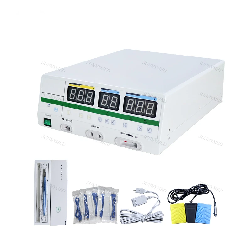 SY-I081VI High Frequency  6 function electrocautery machine Electrosurgical generator Diathermy machine