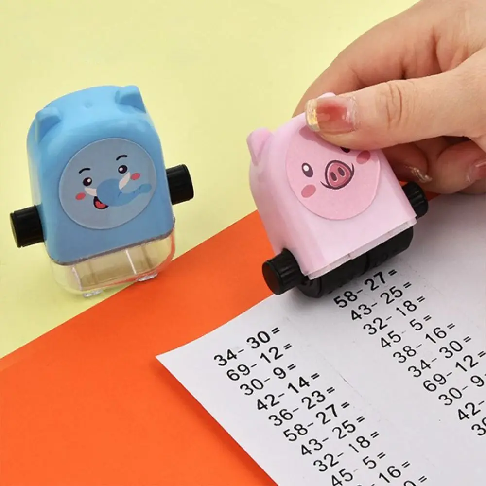 New Trendy Creative Arithmetic Filling Questioner Addition Subtraction Primary School Children Math Scroll Questioner