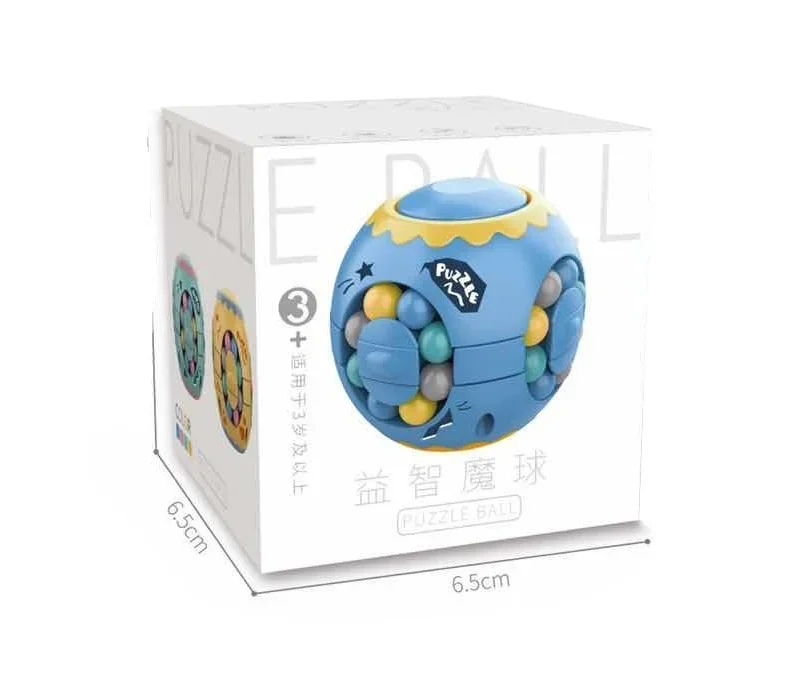 Doigt pour enfants petit haricot magique hamburger cube magique jouet boule magique cube magique gyroscope rotation du bout des doigts Cube magique haricot magique