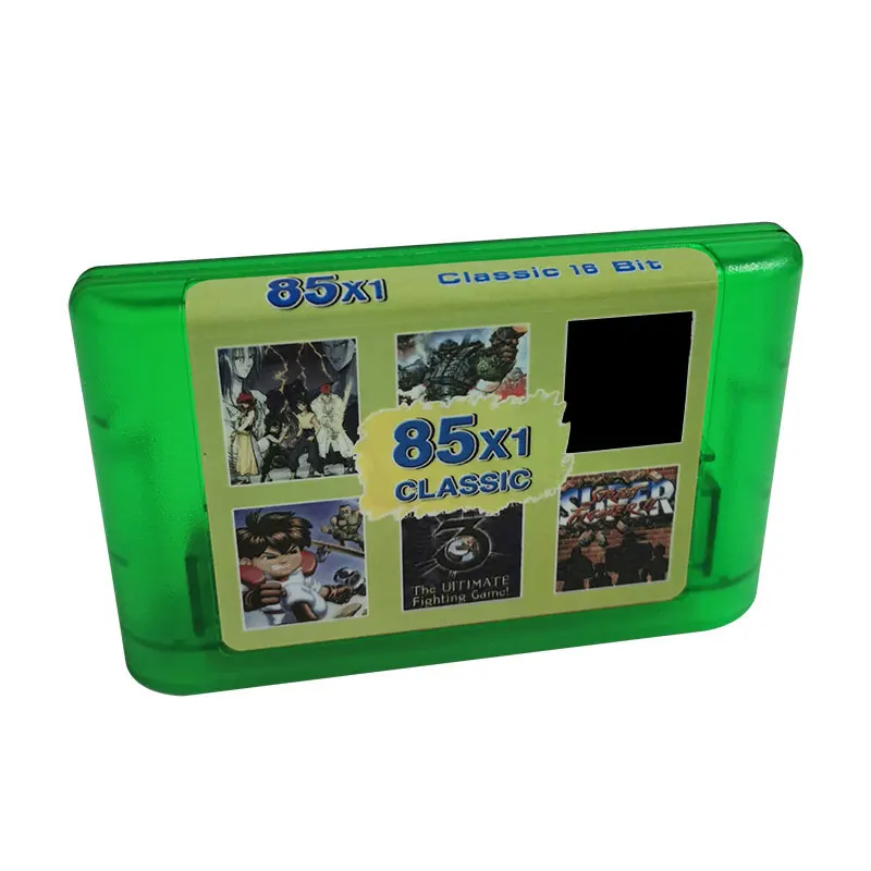 85IN1 Game Cartridge For 16 Bit NTSC And PAL ViACdeo Game Console