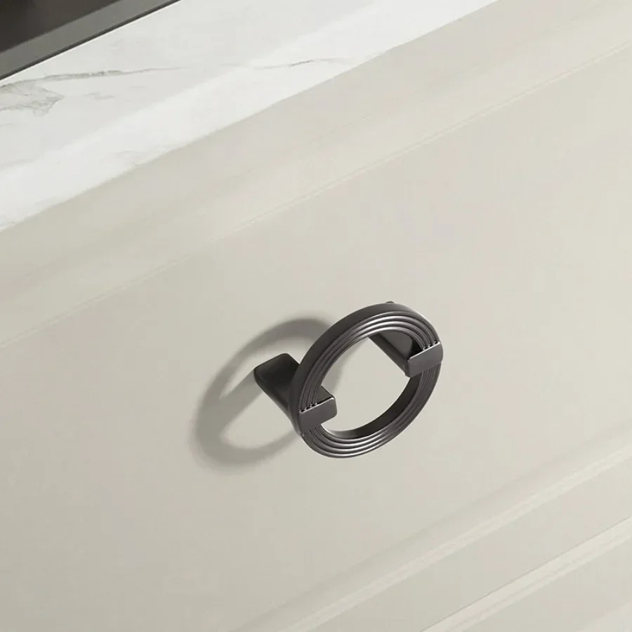 New Chinese Style Round Furniture Handles Kitchen Cabinet and Storage Handles Drawer and Wardrobe Long Cabinet Handle