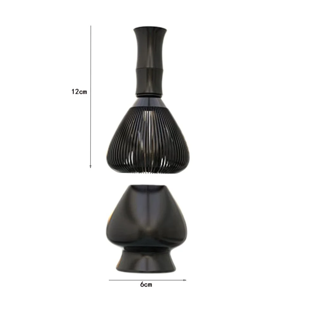Tranditional Resin Matcha Whisk With Whisk Holder Reusable Green Tea Powder Whisk Portable Smooth Tea Brush Tea Set Accessories - view 6
