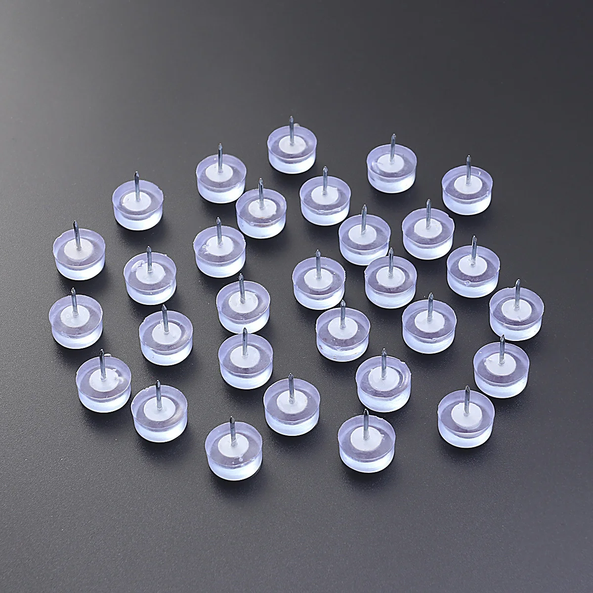 

30Pcs 10x20mm Iron Plastic Sofa Tacks Durable Furniture Nails Needle Nose Pliers Face Hammers Installation Increase Sofa Height