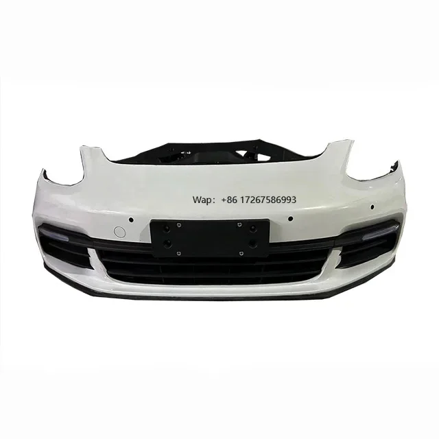 

For 2019-2023 Panamera 971 Front Bumper, Grille, Radiator, Fan, Parking Sensor, Wiring Harness