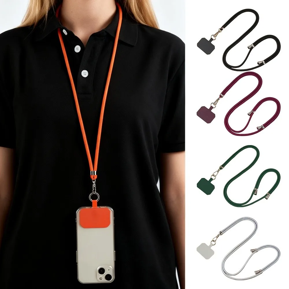 

Universal With Patch Crossbody Lanyard Adjustable Anti-lost Phone Strap Lanyard Mobile Phone Straps Phone Accessories