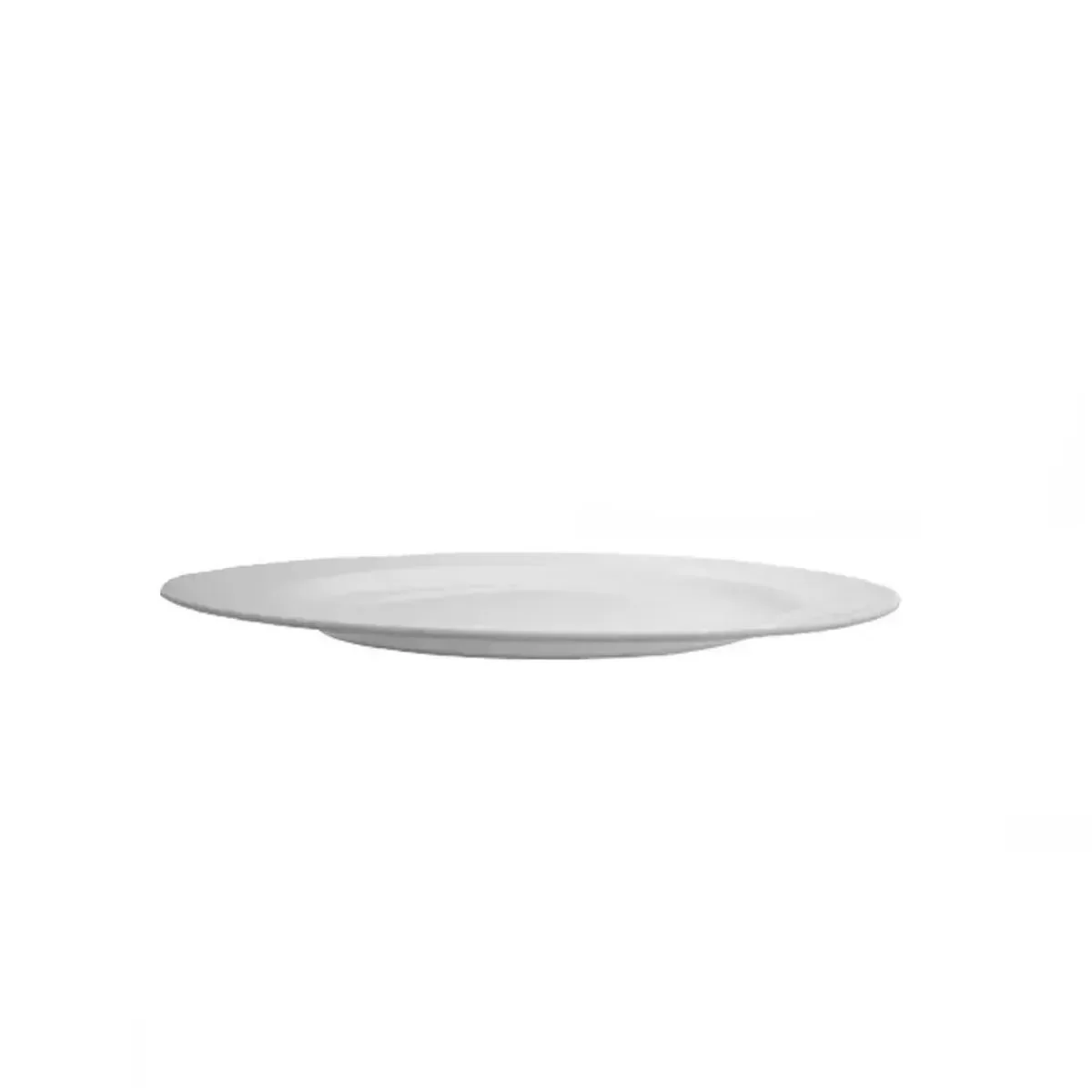 Melamine White Dessert Raso Dish 20cm