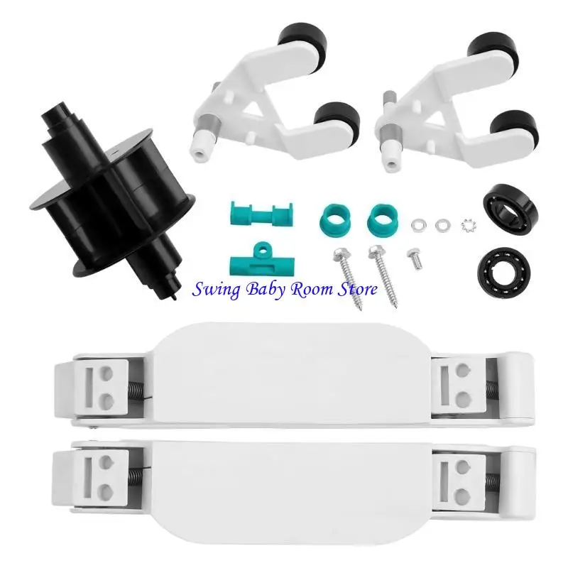

K1AD Replacement Set Bearings Plastic Texture A-Frames and Combos Replacement for Pool Vacuum
