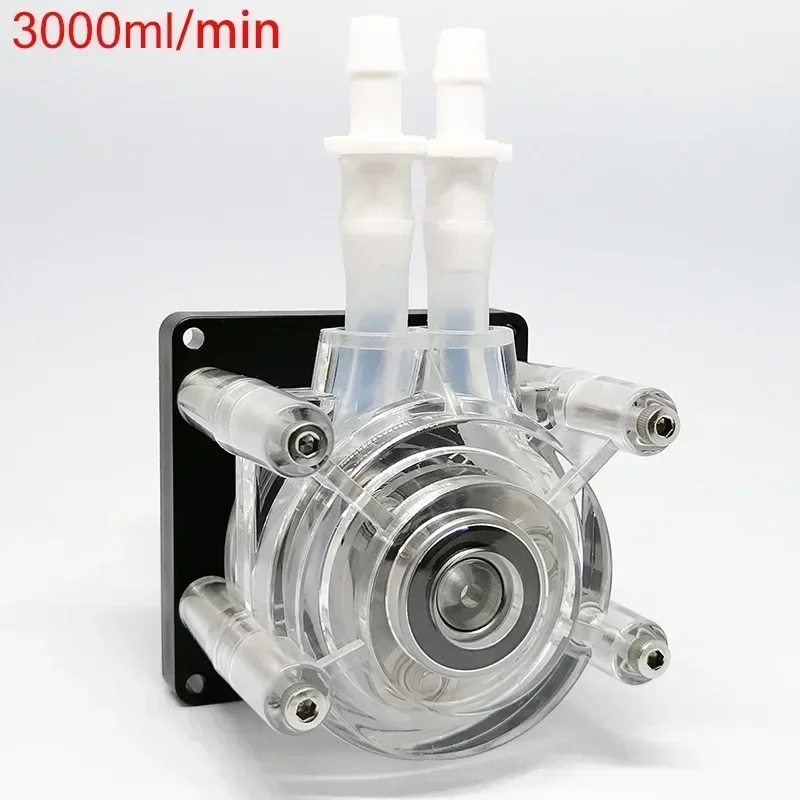 Peristaltic pump  large flow self-priming circulation , 24V sugar slurry  beverage filling machine, small pumping pump