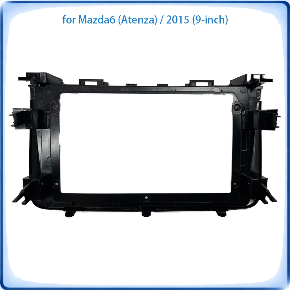 Car Radio Fascia Frame For Mazda 6 Atenza 2015 9 inch With Canbus Decoder & Wiring Harness Car Accessories Plug & Play
