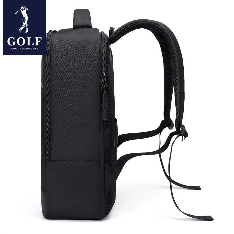 GOLF Business Backpack Men Laptop Backpacks Shockproof 15 6 inches Waterproof Black Elegant Back Pack Multi Pocket Compartment