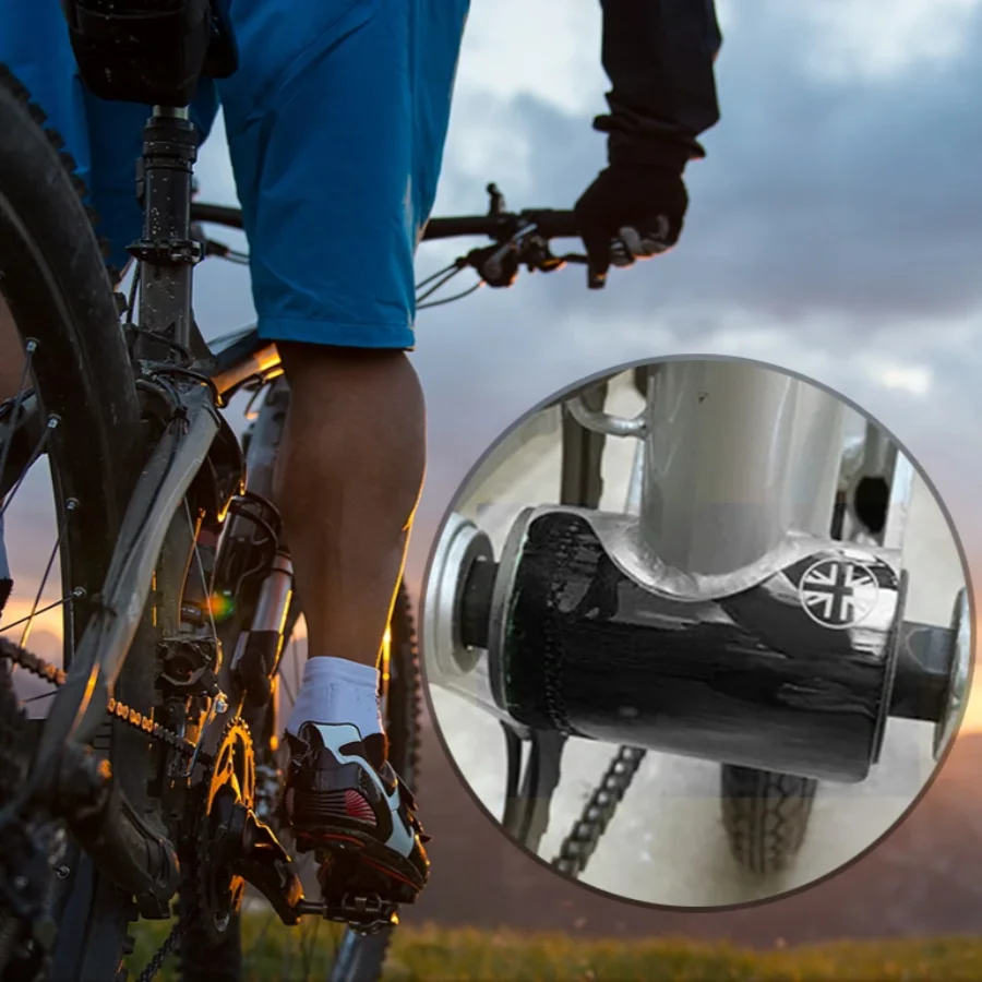 Bisiklet Alt Braketi Koruyucu Etiket Guard Brompton Katlanır Bisiklet Karbon BB Çerçeve Koruma Pedi