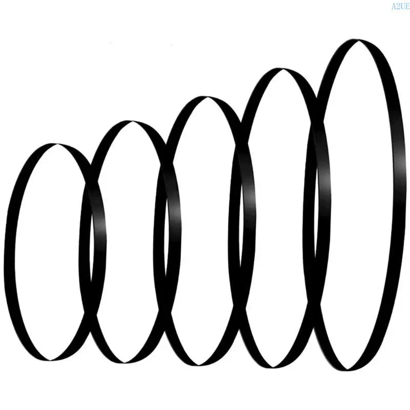 A2ue Rubber Drive Braps записывает ремни игрока для ремонта фонографа. Фонографские ремни