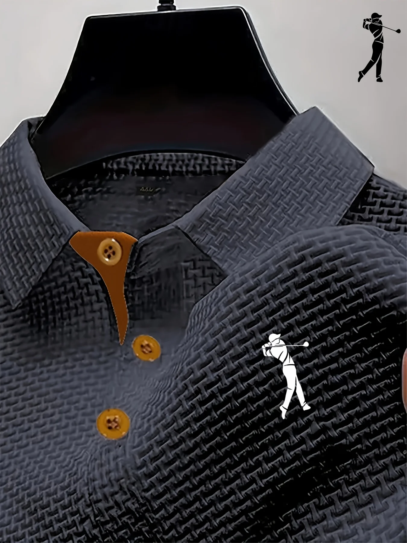 Summer Men's New Style Short Sleeve Polo Shirt Casual Top Fashionable Leisure Clothing for Men image 5