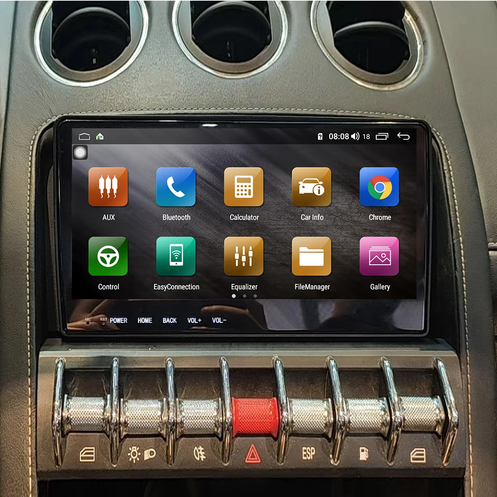 2025 جديد لامبورغيني غالاردو 2004-2015 اللاسلكية CarPlay أندرويد السيارات ستيريو سيارة لتحديد المواقع والملاحة مشغل وسائط متعددة راديو Hea