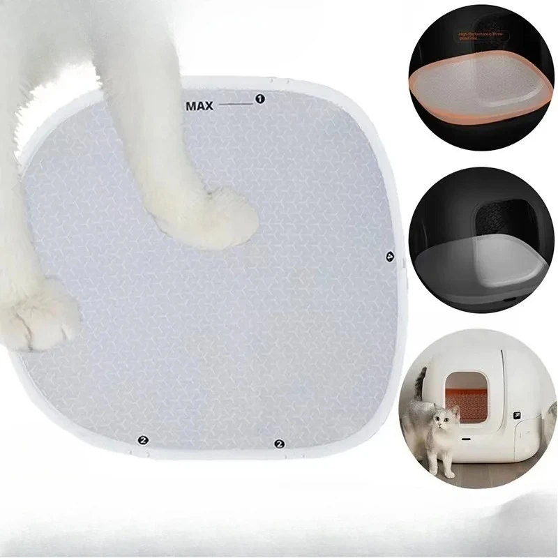 

Cat Litter Box Mat, Waterproof Pad for Automatic Cat Toilet