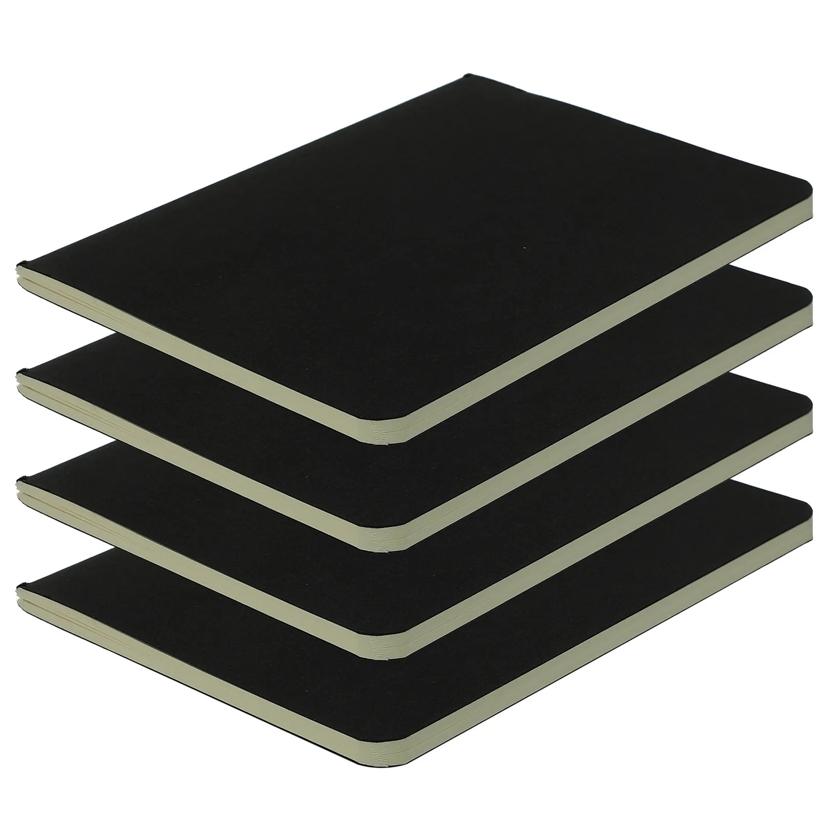 4Pcs Blank Sketch Book Lightweight Compact Size for Nature Scenery Drawing Mini Watercolor Sketchbooks Drawing