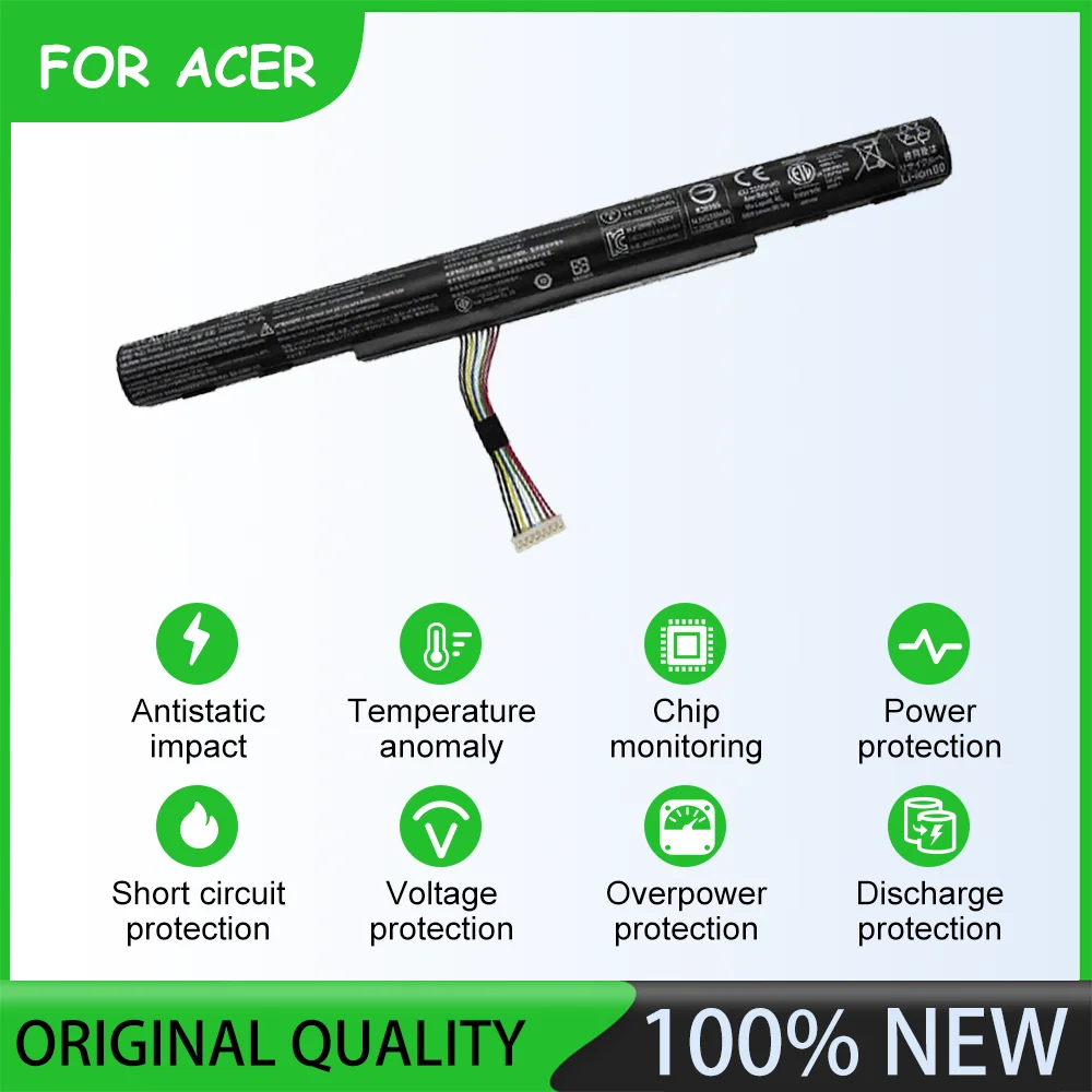14.4V 2500mAh AL15A32 Laptop Battery For Acer Aspire E5-422, E5-422G, E5-432, E5-432G, E5-452, E5-452G, E5-472