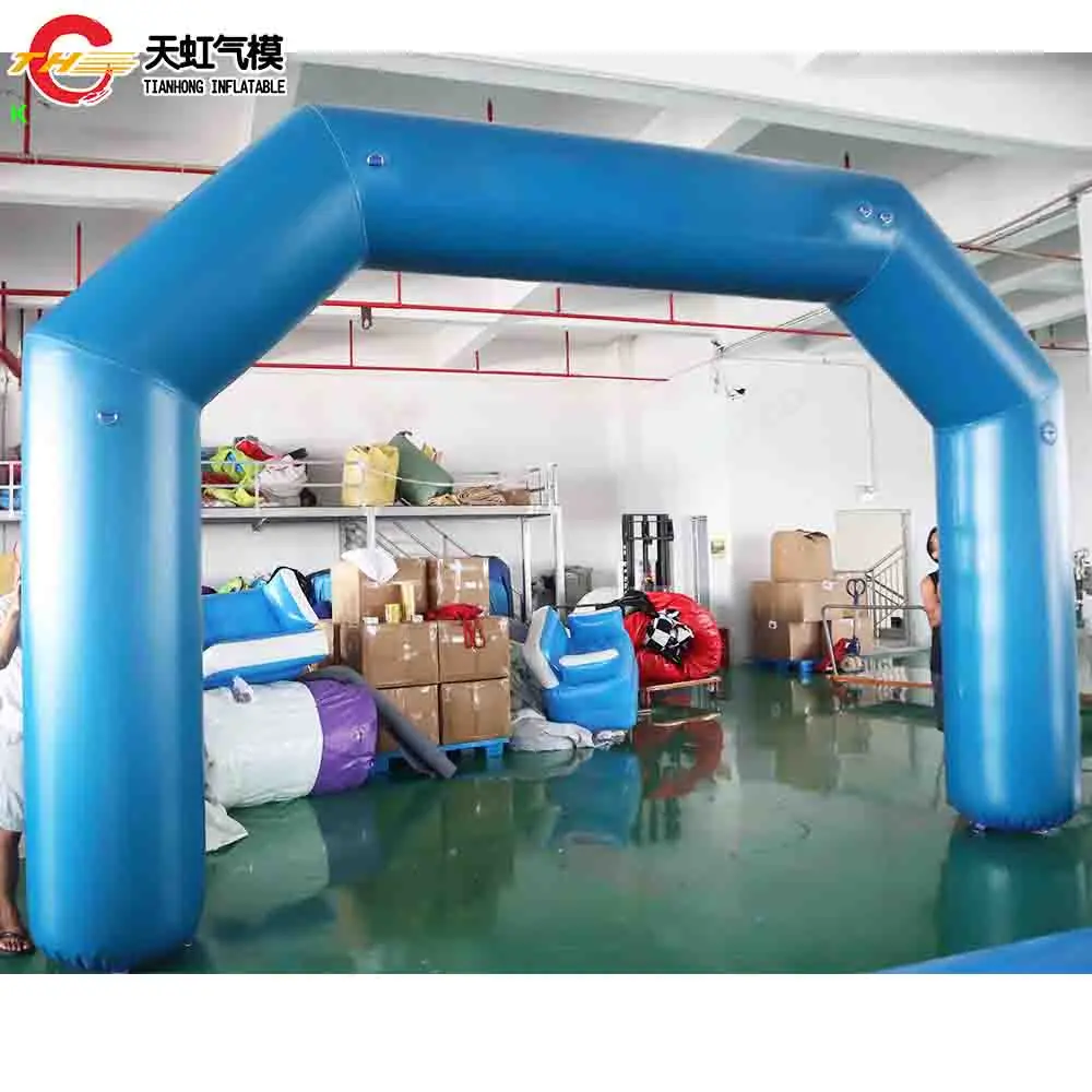 Fast Ship 5x3m Air Tight Inflatable Arch Gate for Sport Event Commercial Advertising Blow Up Air Archway OEM Logo Acceptable