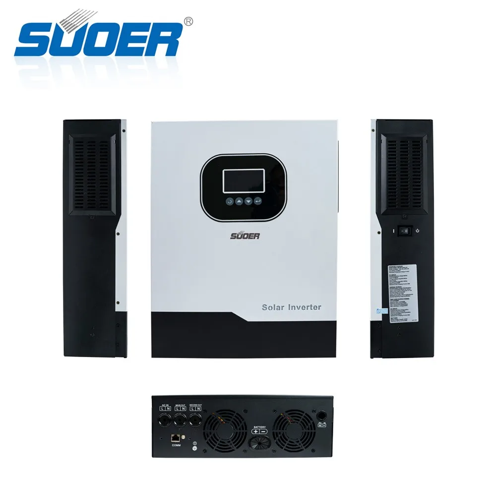 Hot Sale 4.2kw Hybrid Solar Inverter Pure Sine Wave AC Inverter With MPPT Controller For Kenyan Market Single Output 60Hz