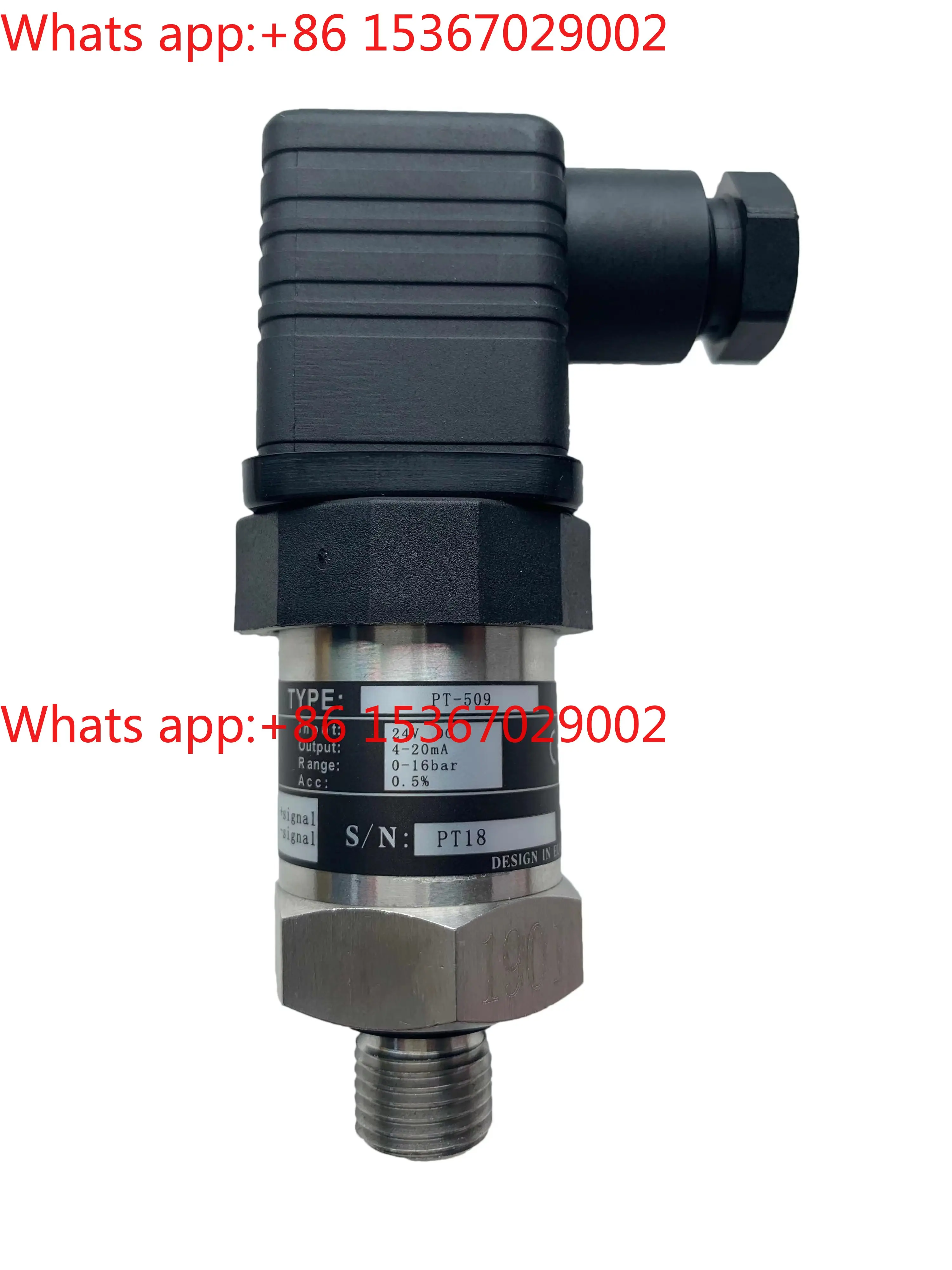 

PT-506 sensor Two-wire 4-20mA three-crystal original sensor Constant pressure water supply pressure transmitter PT509