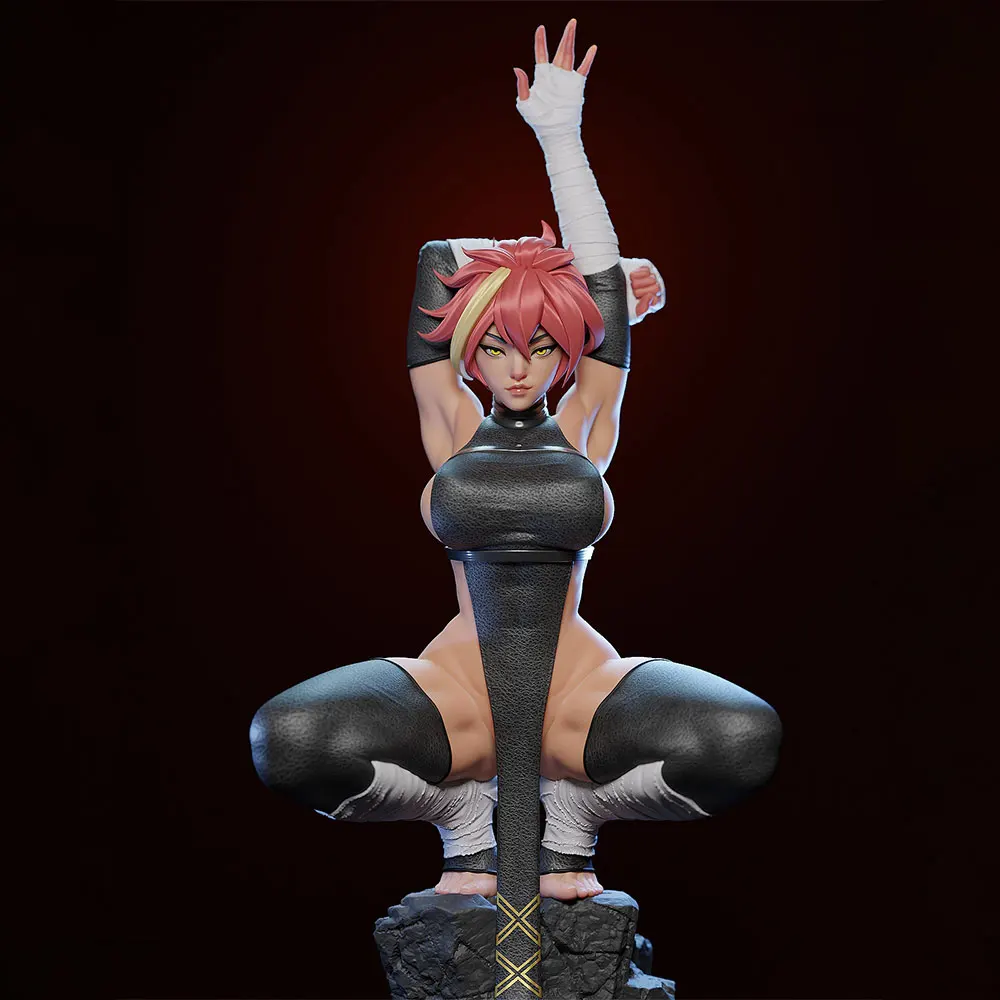 1/24/12/6 Desk ornament,NSFW,Sexy girl resin model kit, mini 3D printed gray figure statue, unpainted,unassembled