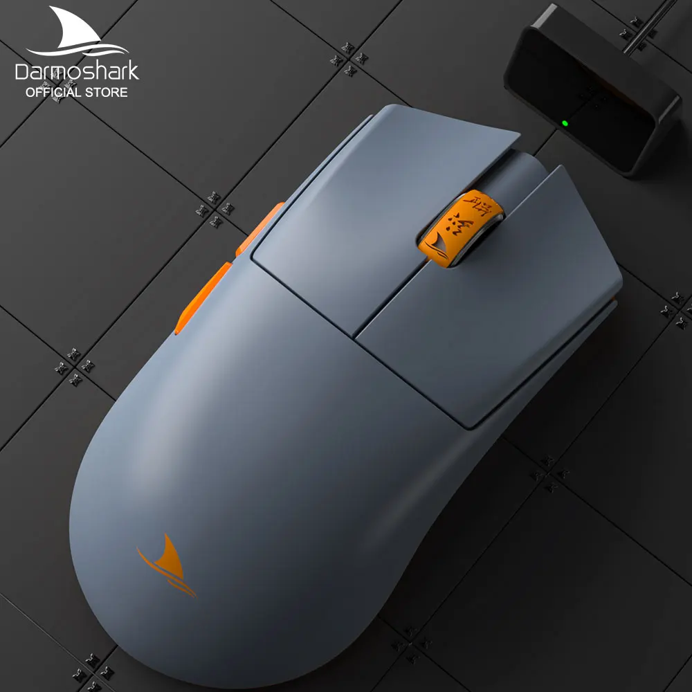 

Darmoshark M3s Pro Gaming Mouse Wireless Bluetooth Tri Mode Game Mouse Computer 8K PAM3395 26K DPI N52840 HUANO Micro Switch