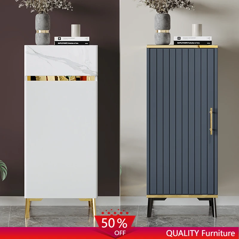 

Modern Simplicity Entryway Shoe Cabinet Organizer Doors Gray Nordic Designer Shoe Rack Space Saving Zapateros Home Furniture