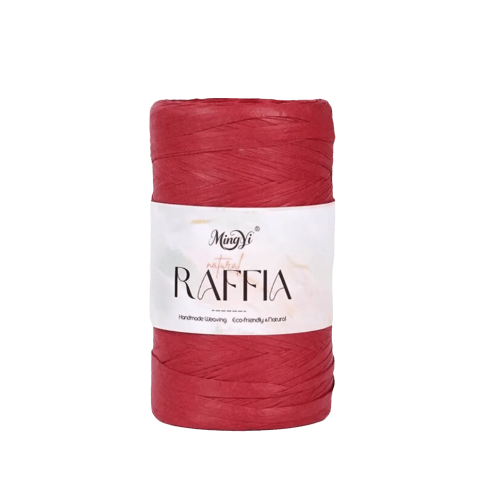 DIY Multi-Colored Raffia Yarn DIY Hand-Knitted Raffia Cord Lafite Grass Rope Knitting Hats Bag