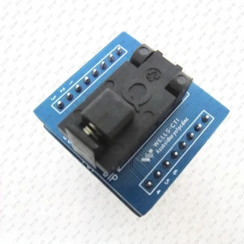 SOT23-6 499-P44-00 Gilded with PCB for 1.3mm 1.7mm IC Burning Seat Adapter Testing Seat Test Socket Test Bench SOT23-3 SOT23-5