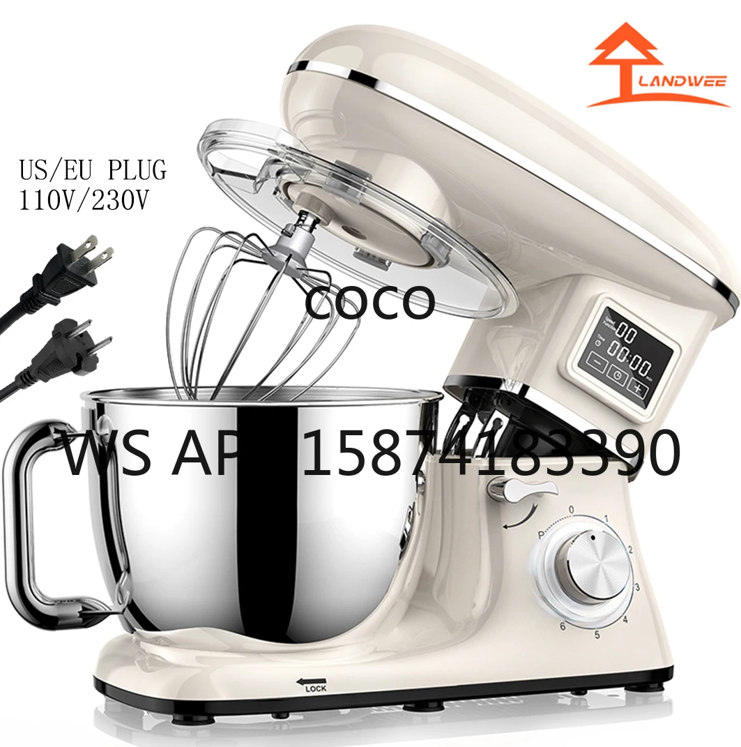 Commercial Household Stand Mixer 6.2L 8830 Dough Blender Cake Mixer 110V 230V US EU Plug Kitchen Equipment