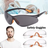 Security Supplies Clear Safety Goggles Dustproof Windproof Work Glasses Safety Protective Glasses Women Men