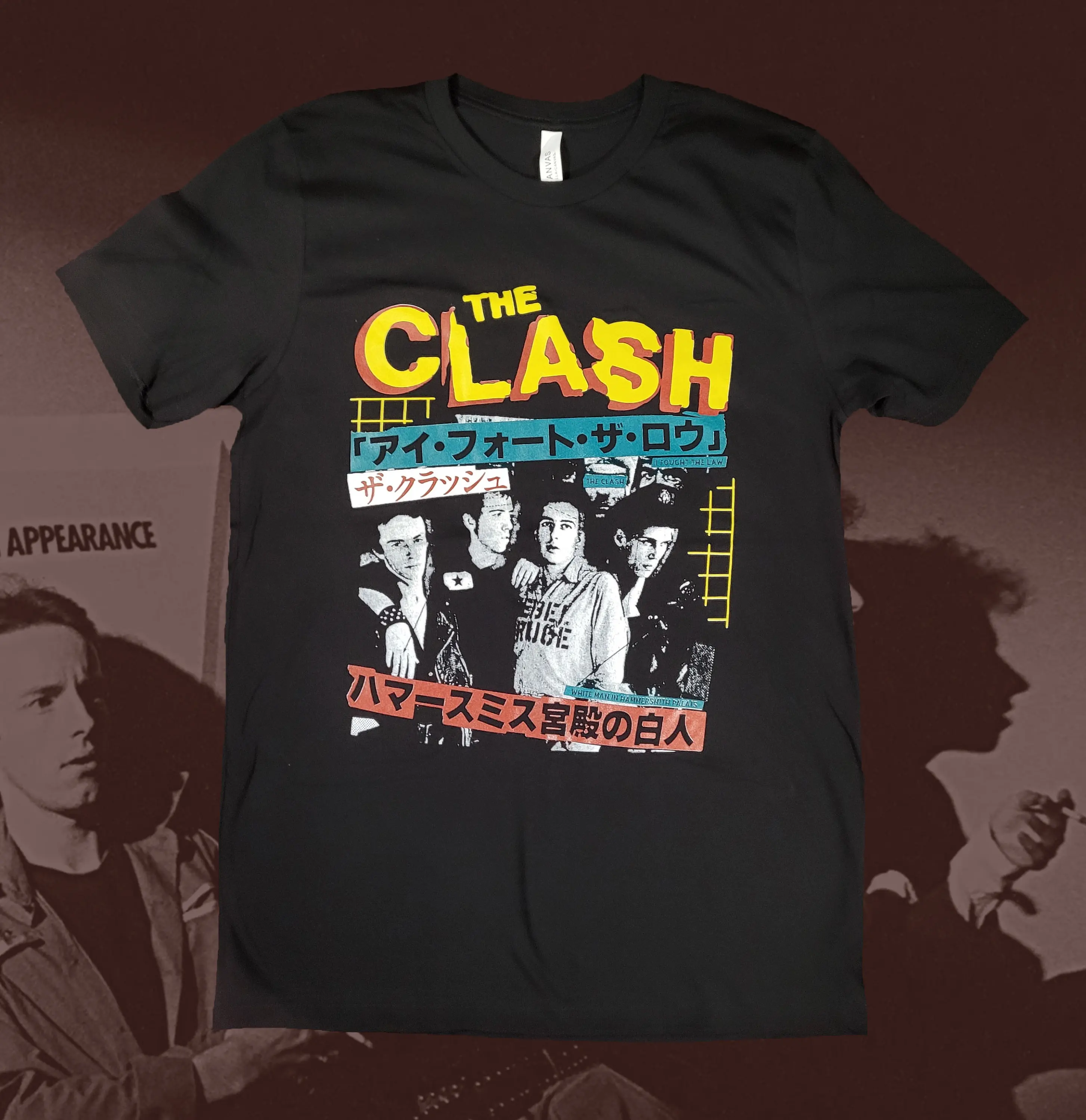 The Clash Shirt Bellacanvas