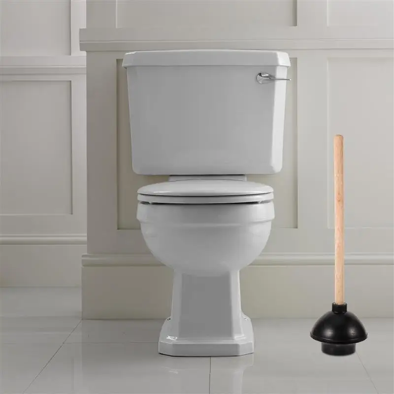 Toilet Plunger Clogged Convenient Toilet Plunger Durable and Reusable Bathroom Anti Clogging Tool for Efficient Drain Unclogging