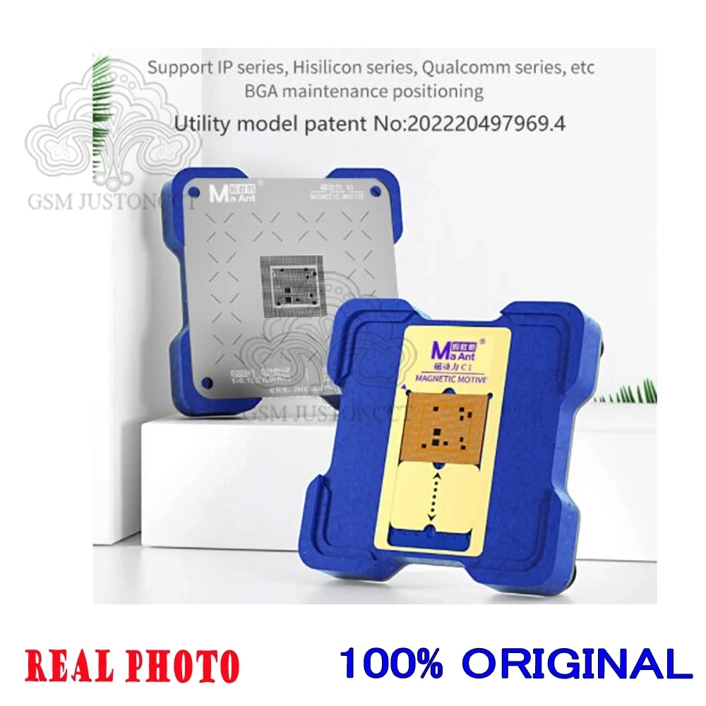 MaAnt C1 BGA Rebيعادل منصة الاستنسل آيفون A8-A19 اللوحة الأم MTK EMMC كوالكوم هواوي وحدة المعالجة المركزية شبكة لحام طقم أدوات إصلاح #4