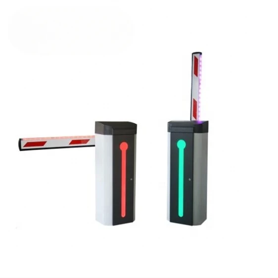 Colorful LED light Fast Speed Arm Automatic Parking Equipment straight Boom Barrier Gate for parking lots